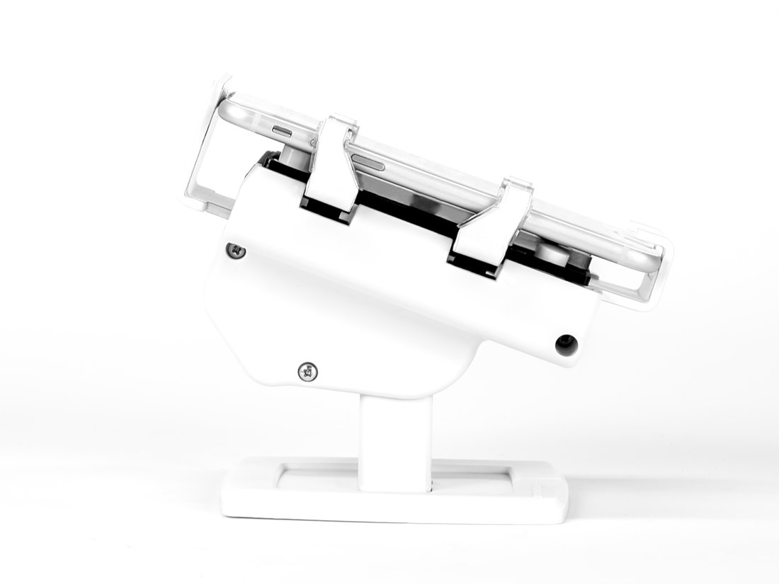 Gripzo - vista lateral del soporte mecánico para celular