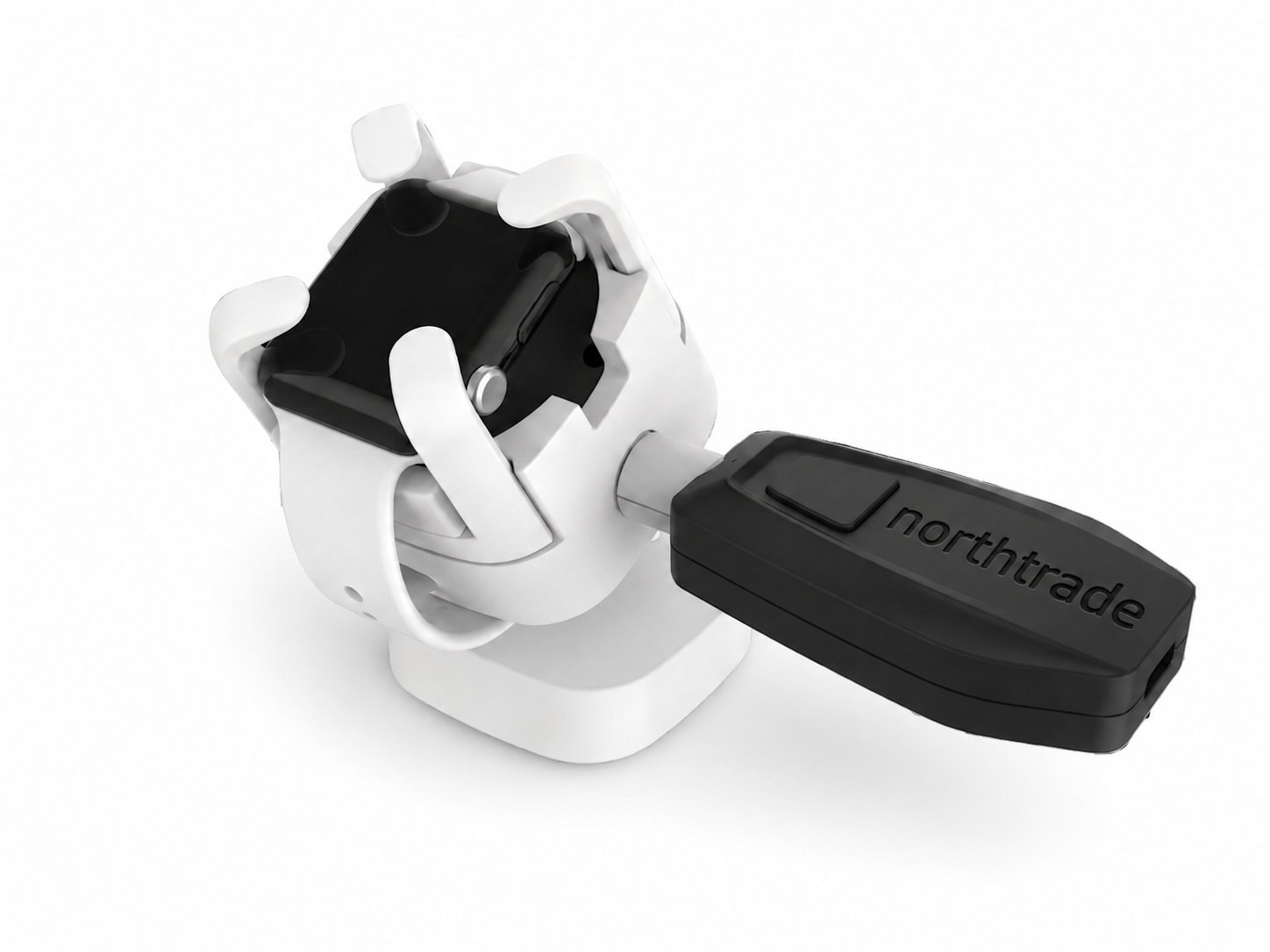 NHT Watch Mechanic blanco con llave Northtrade — soporte antirrobo para relojes en exhibición retail
