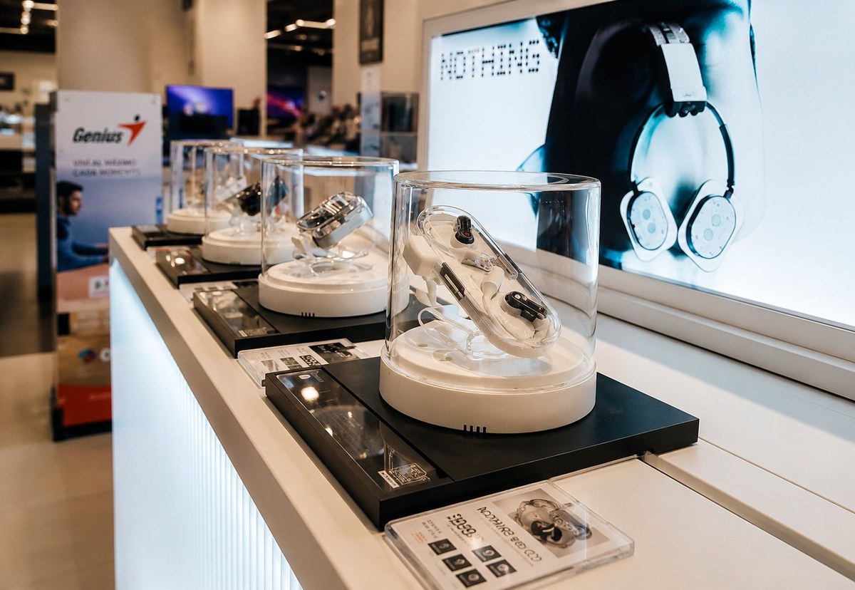Vitrina Nothing con seguridad Northtrade